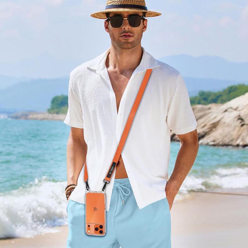 Tech-Protect C6S Rope Crossbody Leash - oranžinė -- Other phone accessories