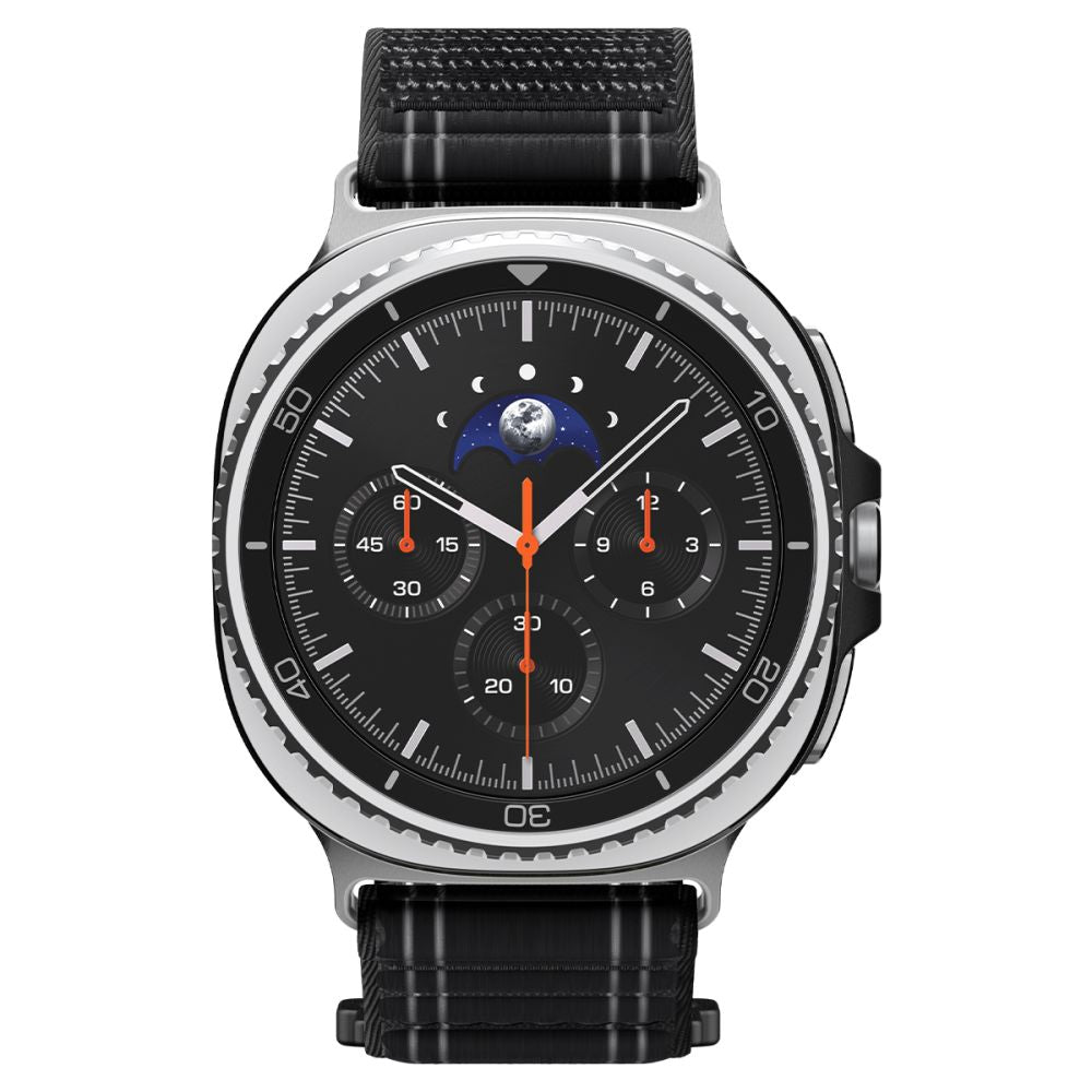 Spigen WBF0 dirželis, skirtas Samsung Galaxy Watch 40/44/46 mm – juodas