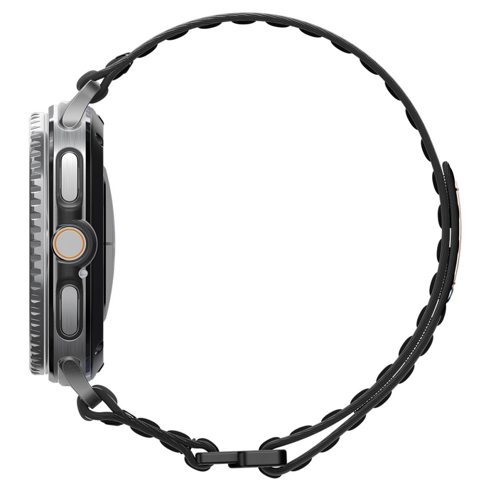 Spigen WBF0 dirželis, skirtas Samsung Galaxy Watch 40/44/46 mm – juodas