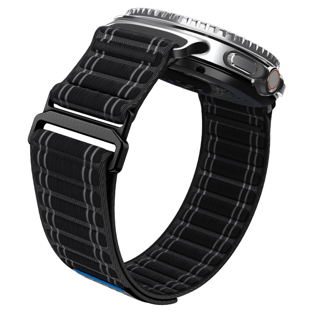 Spigen WBF0 dirželis, skirtas Samsung Galaxy Watch 40/44/46 mm – juodas
