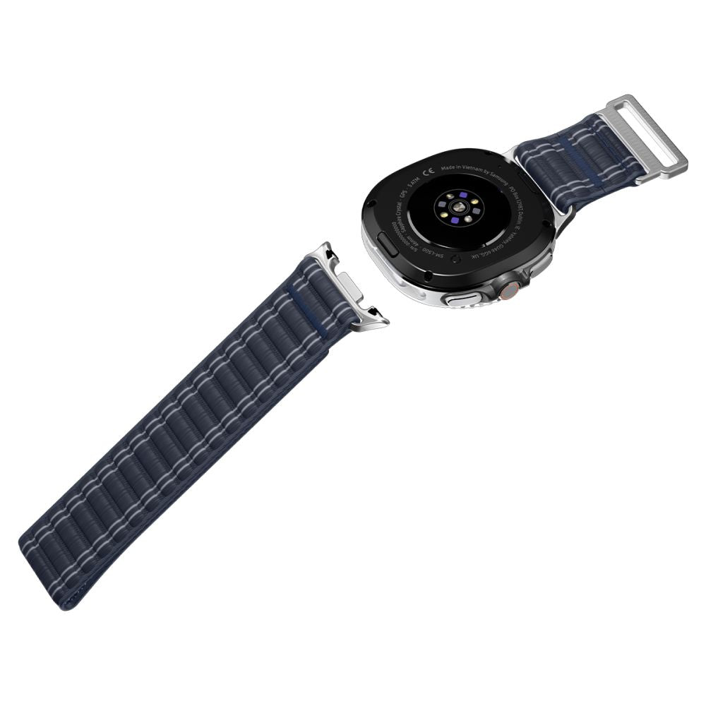 Spigen WBF0 dirželis, skirtas Samsung Galaxy Watch 40/44/46 mm – pilkas