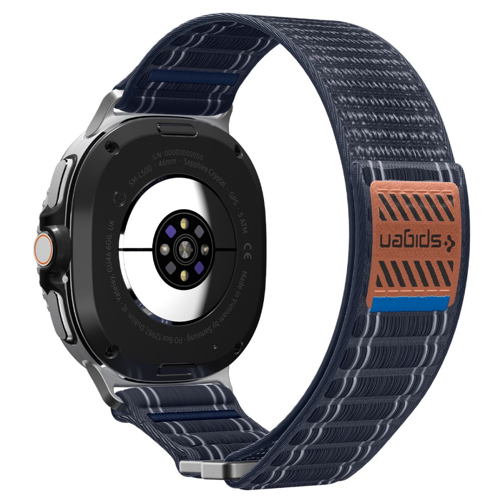 Spigen WBF0 dirželis, skirtas Samsung Galaxy Watch 40/44/46 mm – pilkas