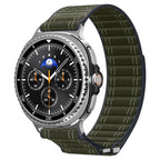 Spigen WBF0 dirželis, skirtas Samsung Galaxy Watch 40/44/46 mm – žalias