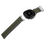 Spigen WBF0 dirželis, skirtas Samsung Galaxy Watch 40/44/46 mm – žalias