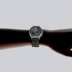 Spigen WBF0 dirželis, skirtas Samsung Galaxy Watch 40/44/46 mm – žalias