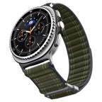 Spigen WBF0 dirželis, skirtas Samsung Galaxy Watch 40/44/46 mm – žalias