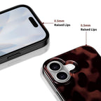 Tech-Protect Lamano MagSafe dėklas iPhone 16 – juodai raudonas -- iPhone 16