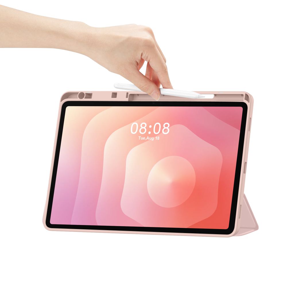 Tech-Protect SmartCase Pen dėklas Galaxy Tab S11 11.0 – rožinis -- Samsung Galaxy Tab S11