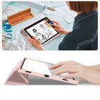 Tech-Protect SmartCase Pen dėklas Galaxy Tab S11 11.0 – rožinis -- Samsung Galaxy Tab S11