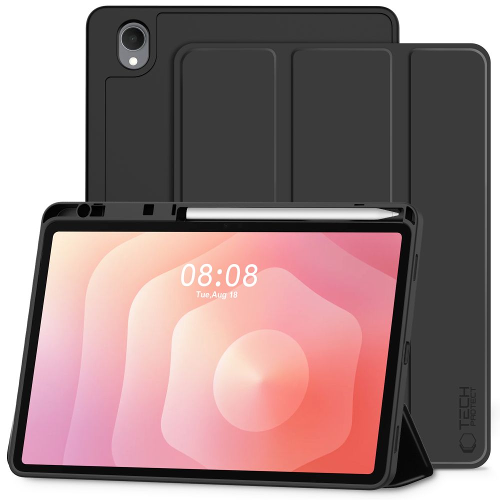 Tech-Protect SmartCase Pen dėklas Galaxy Tab S11 – juodas -- Samsung Galaxy Tab S11