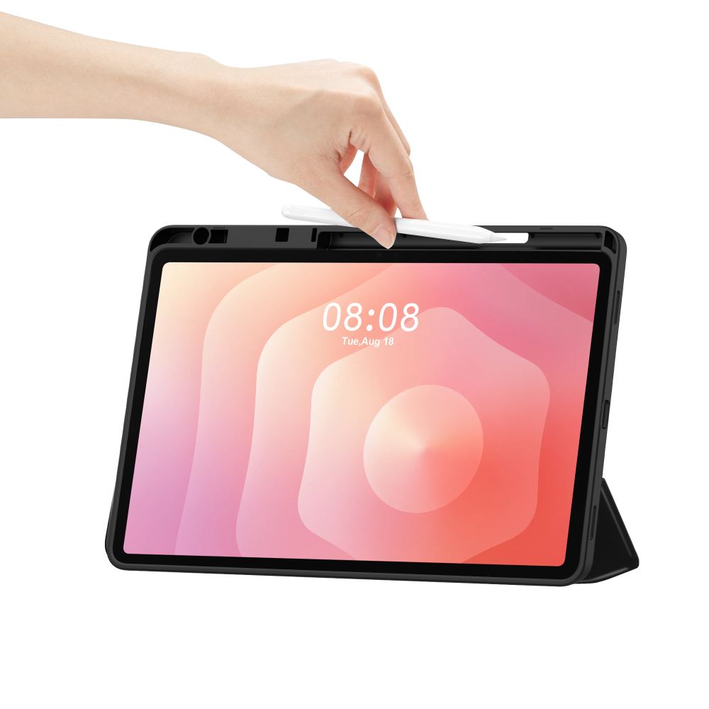 Tech-Protect SmartCase Pen dėklas Galaxy Tab S11 – juodas -- Samsung Galaxy Tab S11