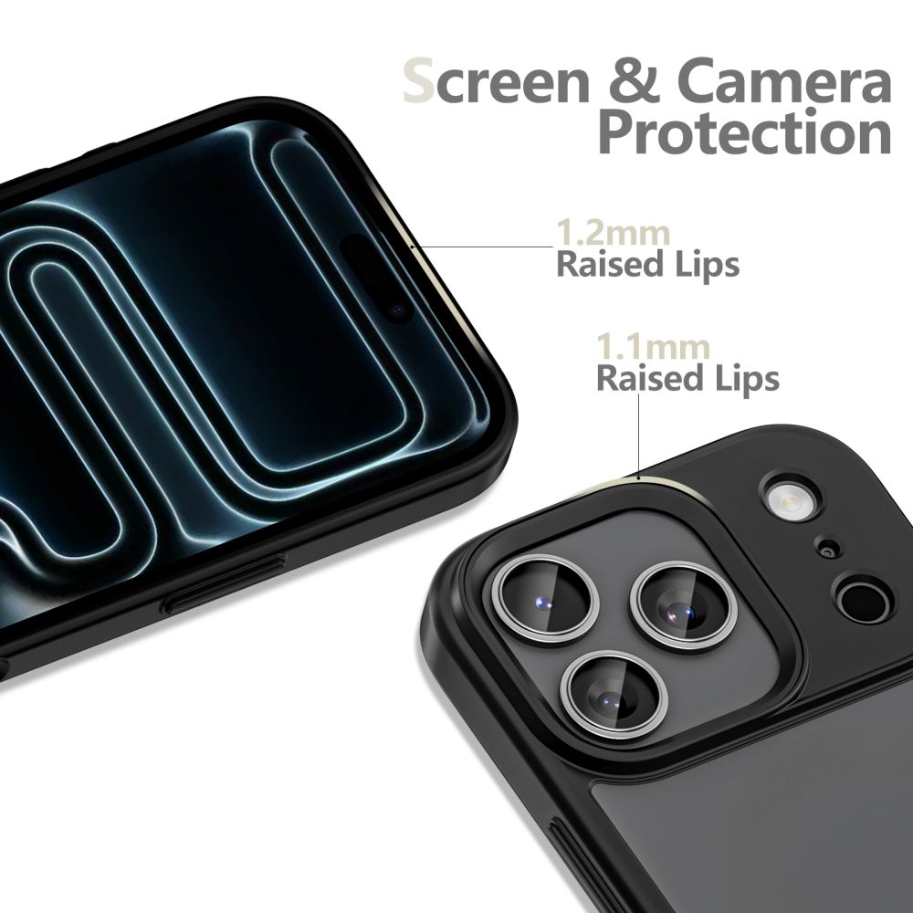 Tech-Protect MagMat dėklas iPhone 17 Pro – juodas -- iPhone 17 Pro