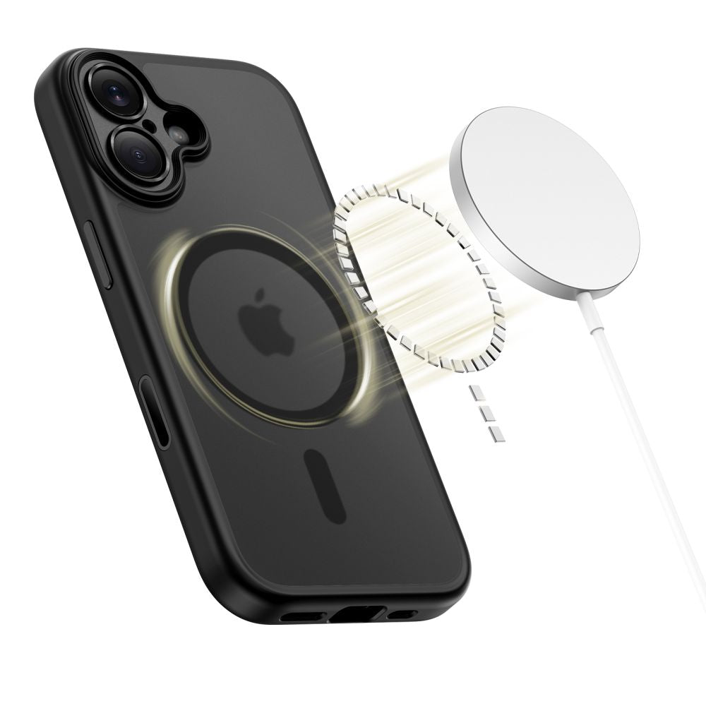 Tech-Protect Magpeak MagSafe dėklas iPhone 17 – juodas -- iPhone 17