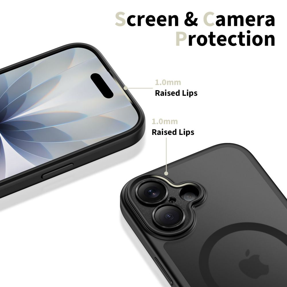 Tech-Protect Magpeak MagSafe dėklas iPhone 17 – juodas -- iPhone 17