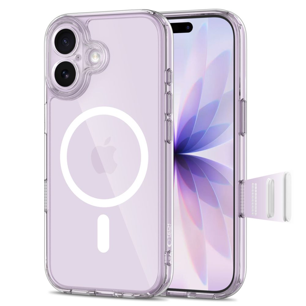 Tech-Protect Magpeak MagSafe dėklas iPhone 17 – skaidrus -- iPhone 17