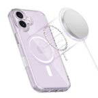 Tech-Protect Magpeak MagSafe dėklas iPhone 17 – skaidrus -- iPhone 17