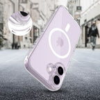 Tech-Protect Magpeak MagSafe dėklas iPhone 17 – skaidrus -- iPhone 17