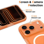 Tech-Protect Magpeak MagSafe dėklas iPhone 17 Pro – skaidrus -- iPhone 17 Pro