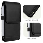 Tech-Protect SM75 dėklas 5,8–6,8" – juodas -- Cell phone cases and covers