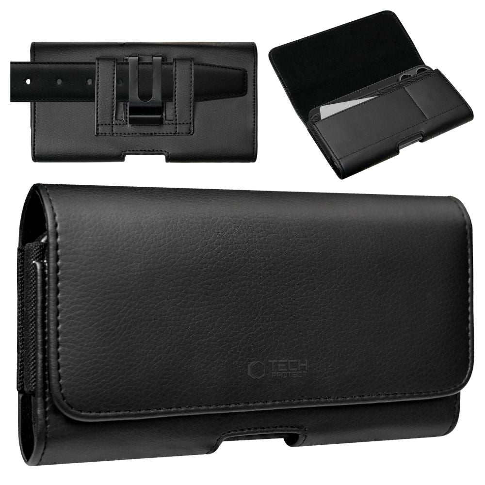 Tech-Protect SM80 dėklas 5,8–6,8" – juodas -- Cell phone cases and covers