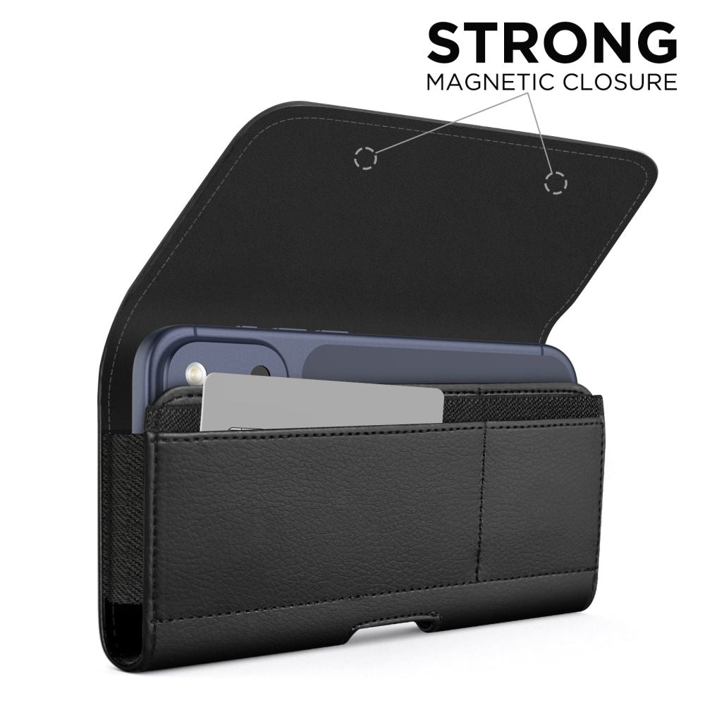 Tech-Protect SM80 dėklas 5,8–6,8" – juodas -- Cell phone cases and covers