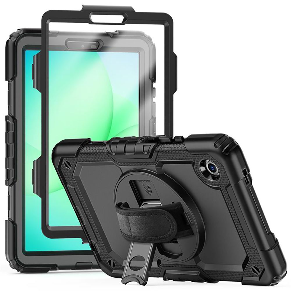 Tech-Protect Solid dėklas Samsung Galaxy Tab A9/A11 8.7 (X110/X115/X133/X135) – juodas -- Samsung Galaxy Tab A9