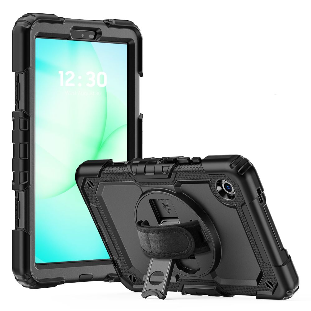 Tech-Protect Solid dėklas Samsung Galaxy Tab A9/A11 8.7 (X110/X115/X133/X135) – juodas -- Samsung Galaxy Tab A9