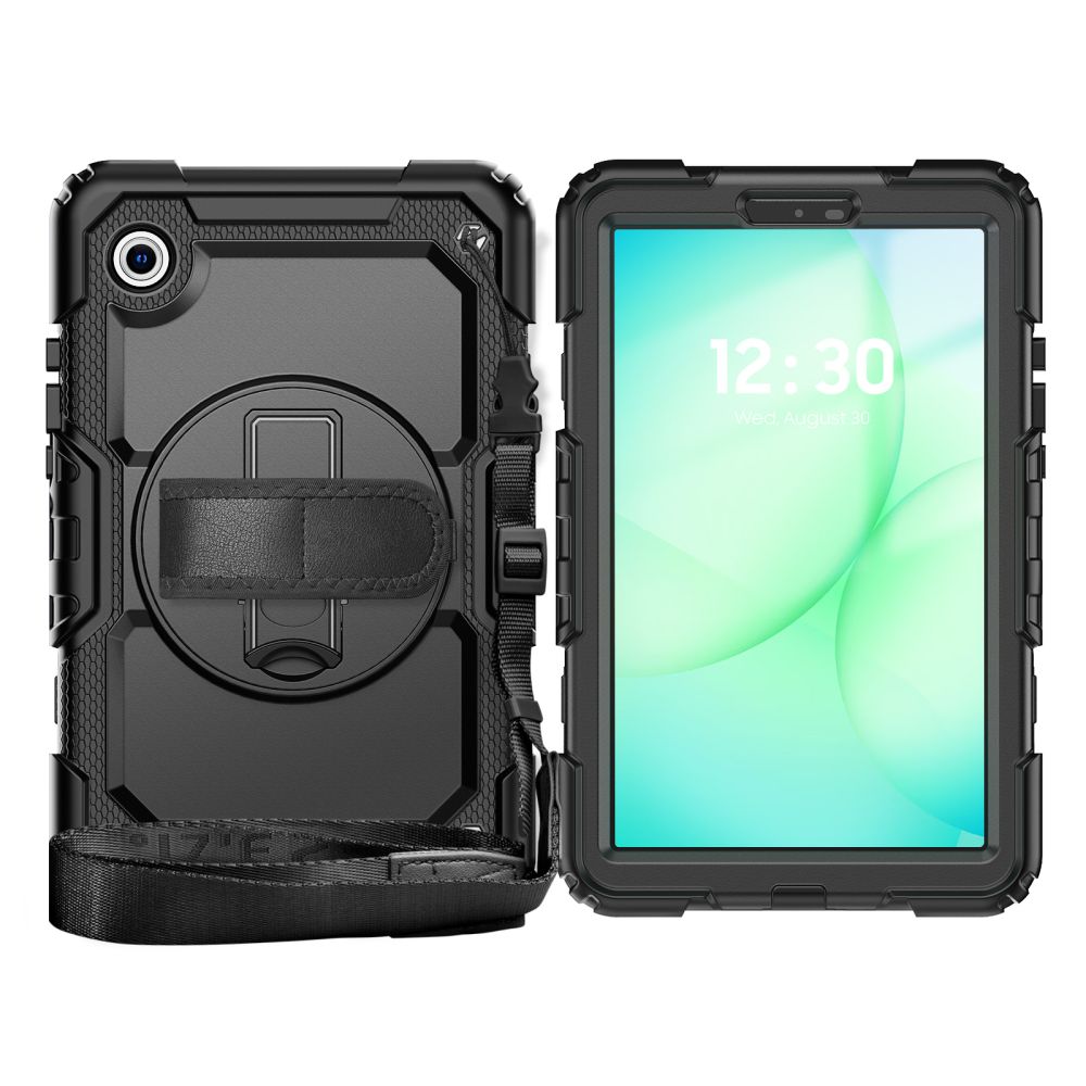 Tech-Protect Solid dėklas Samsung Galaxy Tab A9/A11 8.7 (X110/X115/X133/X135) – juodas -- Samsung Galaxy Tab A9