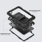 Tech-Protect Solid dėklas Samsung Galaxy Tab A9/A11 8.7 (X110/X115/X133/X135) – juodas -- Samsung Galaxy Tab A9