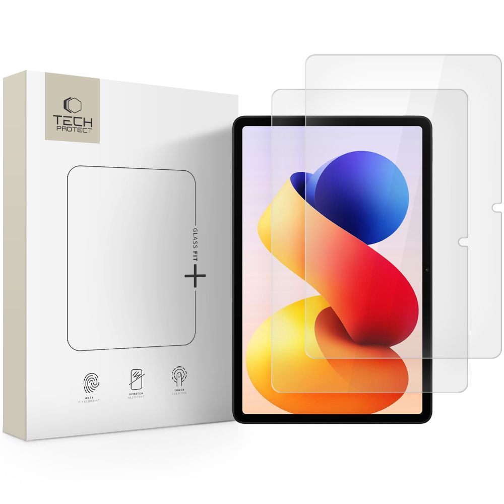 Tech-Protect Glass Fit+ stiklas Redmi Pad Pro 12.1 (2 vnt.) -- Xiaomi Redmi Pad Pro
