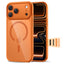 Tech-Protect Magpeak MagSafe dėklas iPhone 17 Pro – skaidrus oranžinis -- iPhone 17 Pro