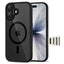 Tech-Protect MagSafe dėklas iPhone 17 – skaidrus juodas -- iPhone 17