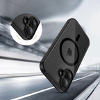 Tech-Protect MagSafe dėklas iPhone 17 – skaidrus juodas -- iPhone 17