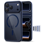 Tech-Protect MagSafe dėklas iPhone 17 Pro Max – skaidrus mėlynas -- iPhone 17 Pro Max