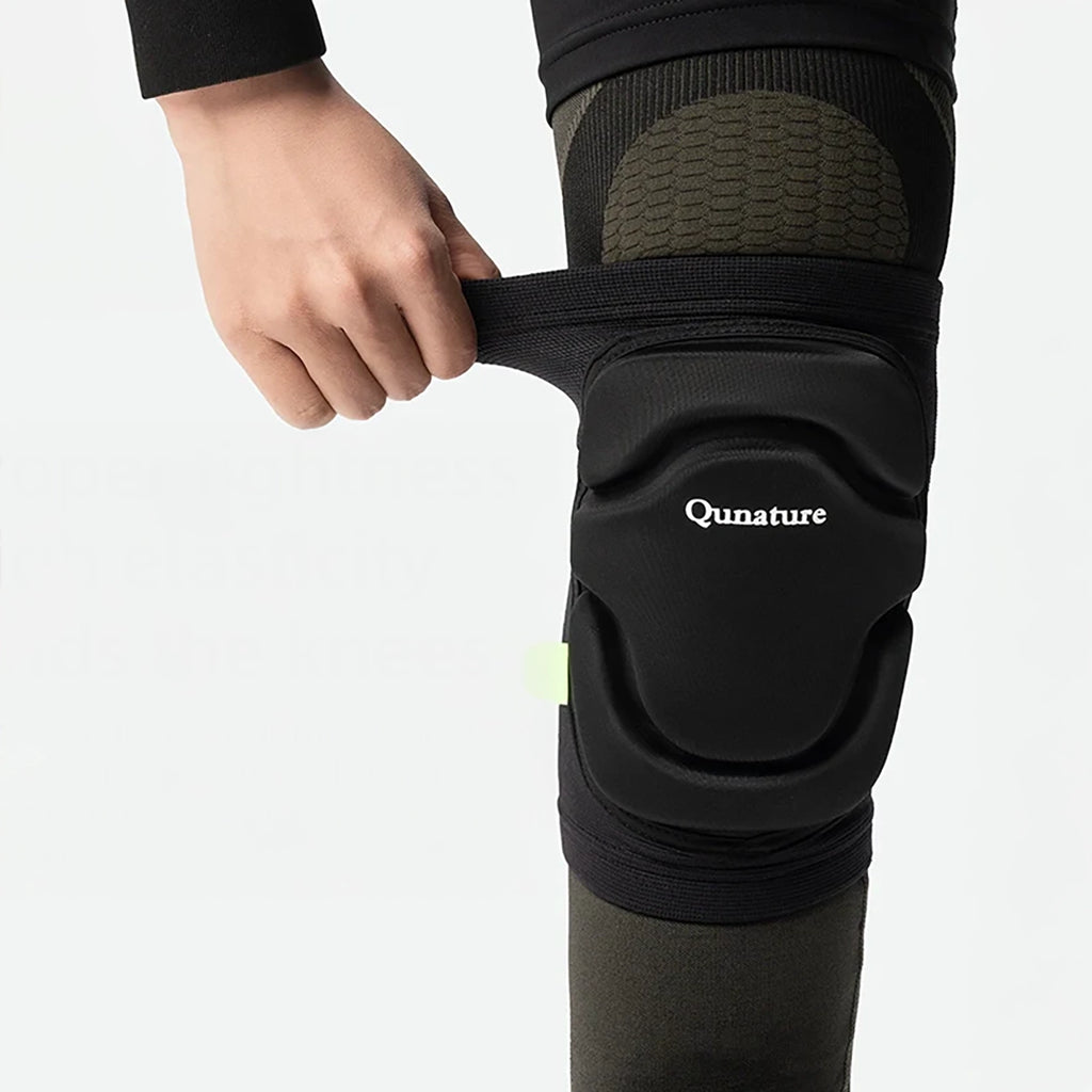 Qunature 2205000102 M Slidžio Kelių Apsaugos - Juodas -- Cycling Accessories