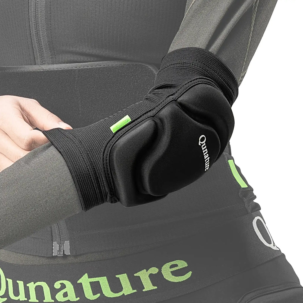 Qunature 2206000103 Alkūnės Slidinėjimo Apsaugos Dydis L - Juoda -- Cycling Accessories