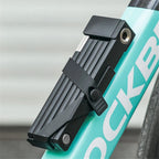 Rockbros 32140003001 sulankstomas dviračio railtis su raktu ir rankena, 68cm - juodas -- Bicycle Locks