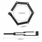 Rockbros 32140003001 sulankstomas dviračio railtis su raktu ir rankena, 68cm - juodas -- Bicycle Locks