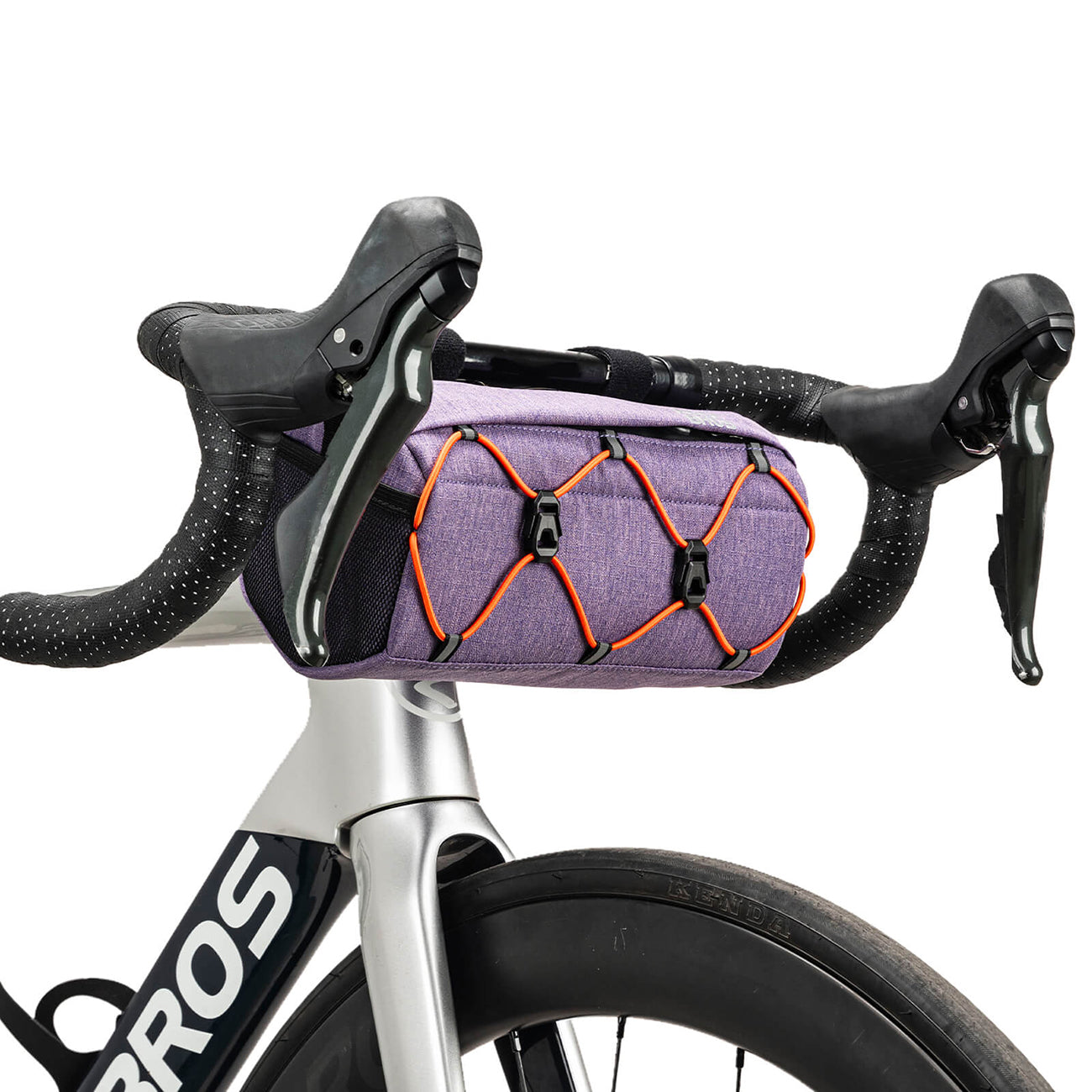 Rockbros 30110054005 Vairo dviračio krepšelis 2,2L - purpurinė -- Bicycle Bags