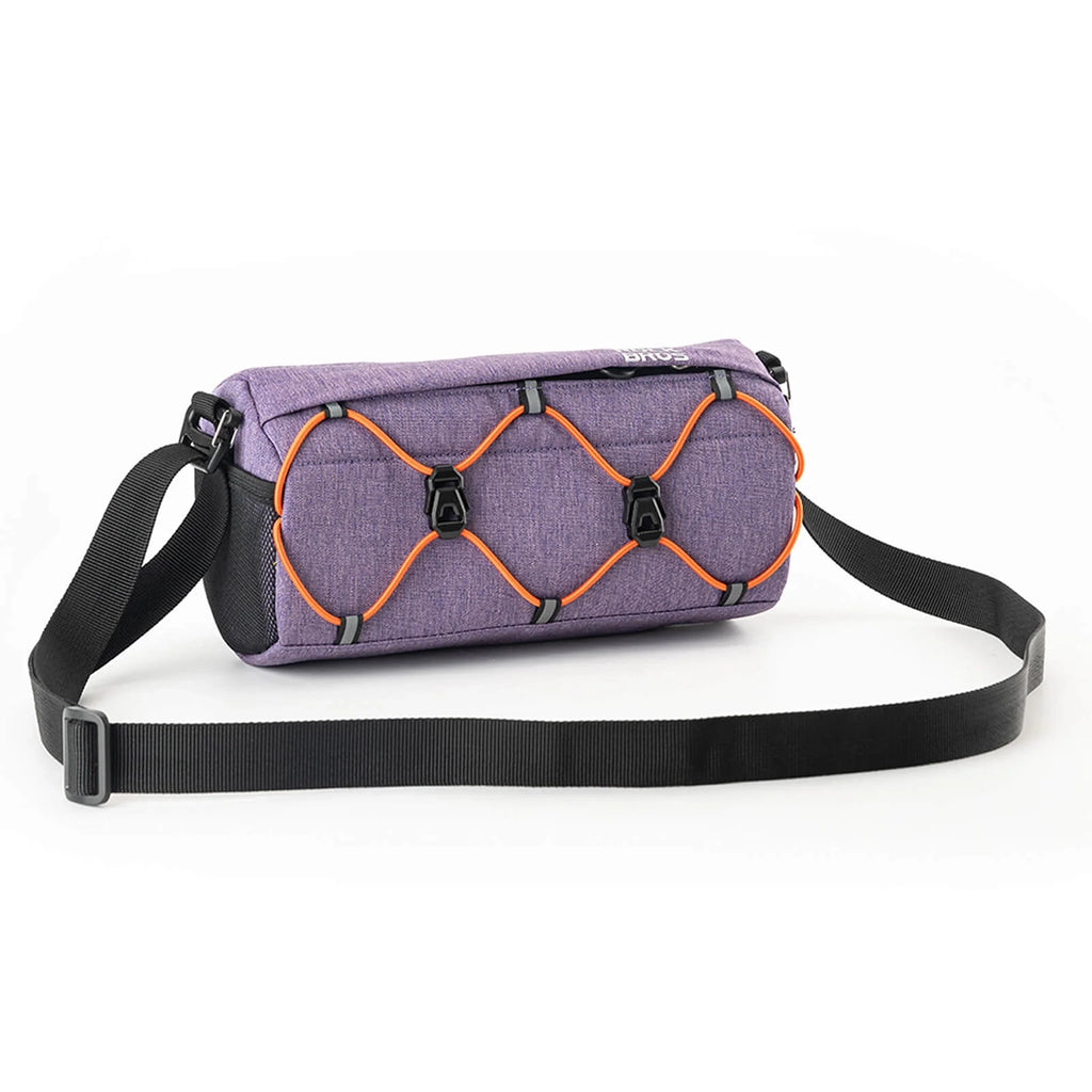 Rockbros 30110054005 Vairo dviračio krepšelis 2,2L - purpurinė -- Bicycle Bags
