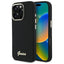 Guess silikoninis dėklas iPhone 16 Pro Max – juodas -- iPhone 16 Pro Max