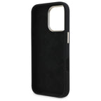 Guess silikoninis dėklas iPhone 16 Pro Max – juodas -- iPhone 16 Pro Max
