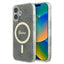 Guess IML 4G MagSafe dėklas iPhone 16 – rudas