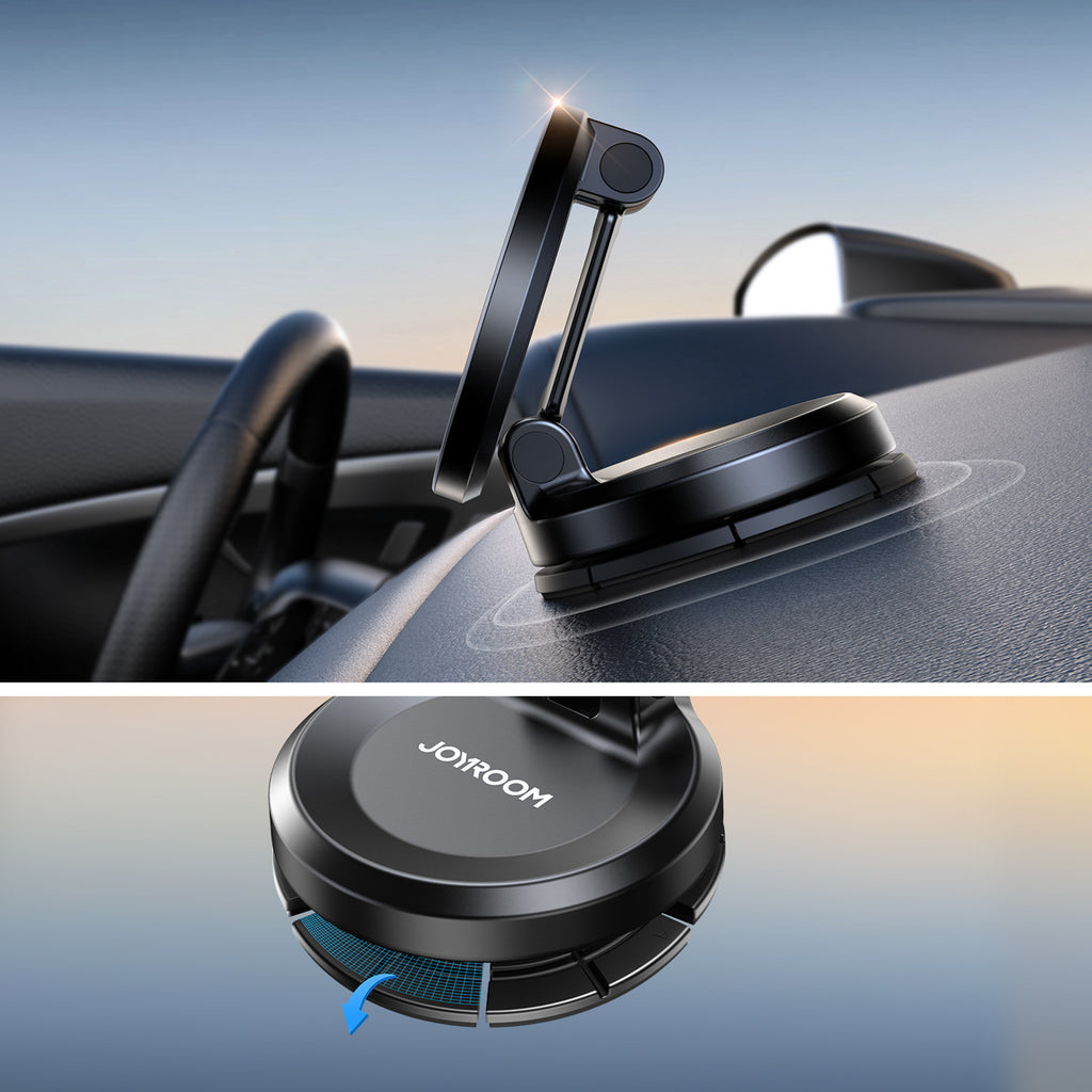 Joyroom JR-ZS505 magnetinis laikiklis prietaisų skydeliui, suderinamas su MagSafe - juodas