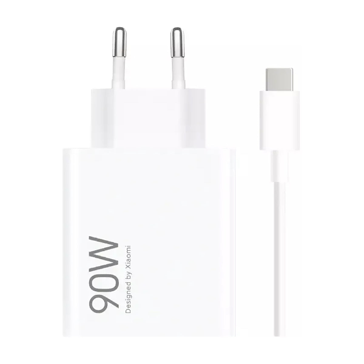 Xiaomi HyperCharge Combo sieninis įkroviklis 90W 6.1A USB-A su USB-C laidu - baltas