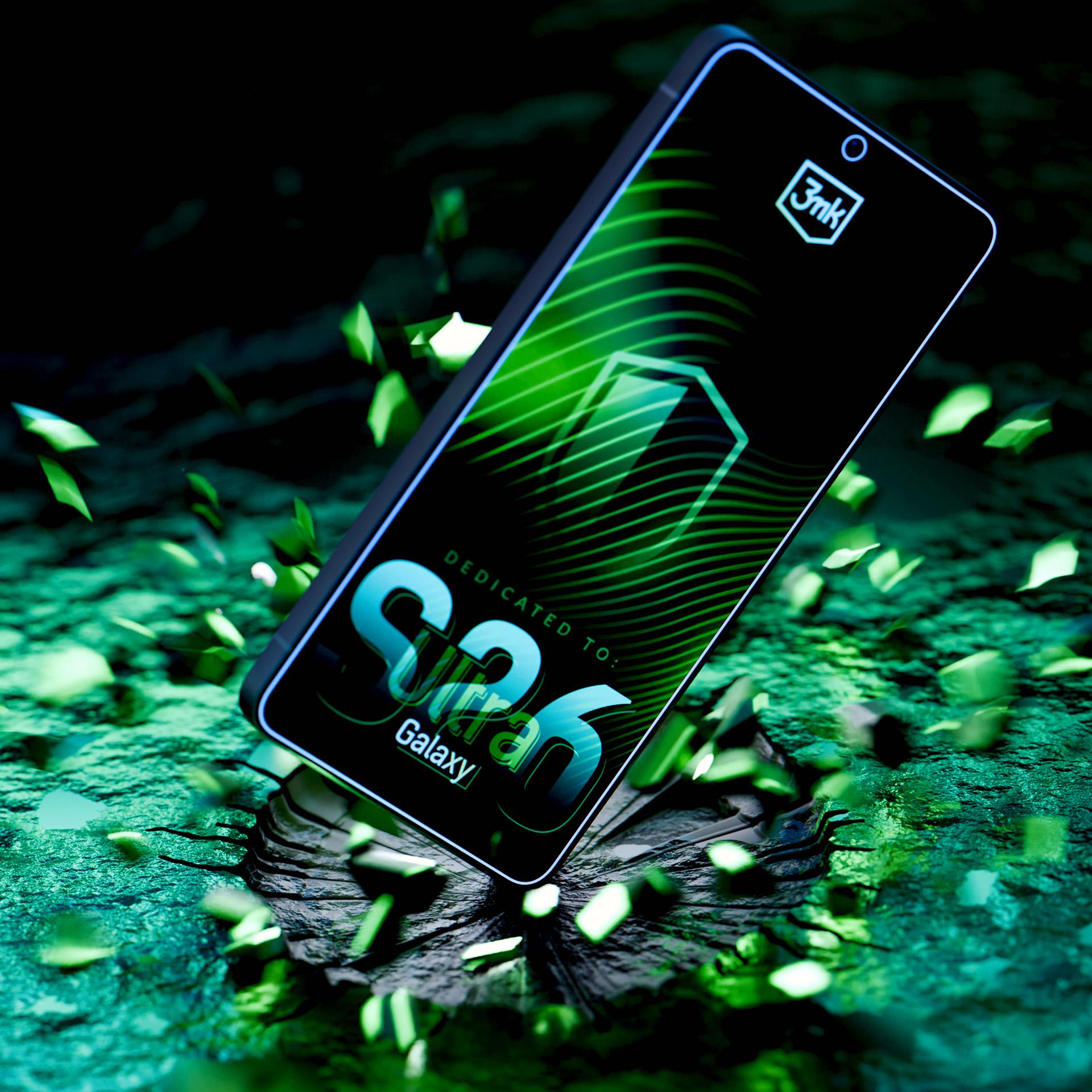 3mk FlexibleGlass hibridinis stiklas, skirtas Samsung Galaxy S26 Ultra