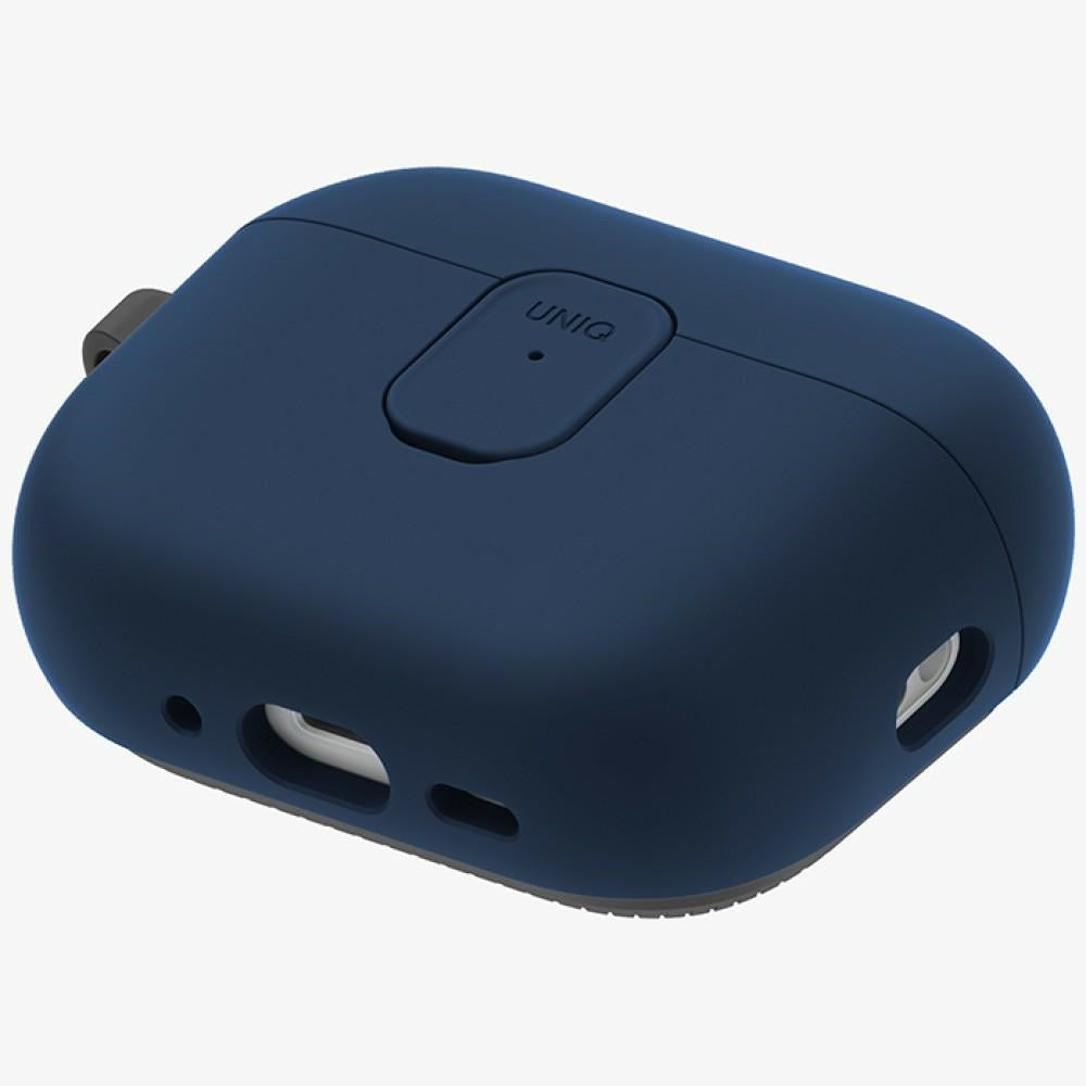 Uniq Clyde dėklas AirPods Pro 3 kartai – melsvai pilkas