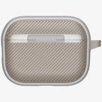 Uniq Clyde dėklas AirPods Pro 3 kart. – pilkai smėlinis