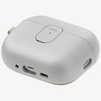 Uniq Clyde dėklas AirPods Pro 3 kart. – pilkai smėlinis