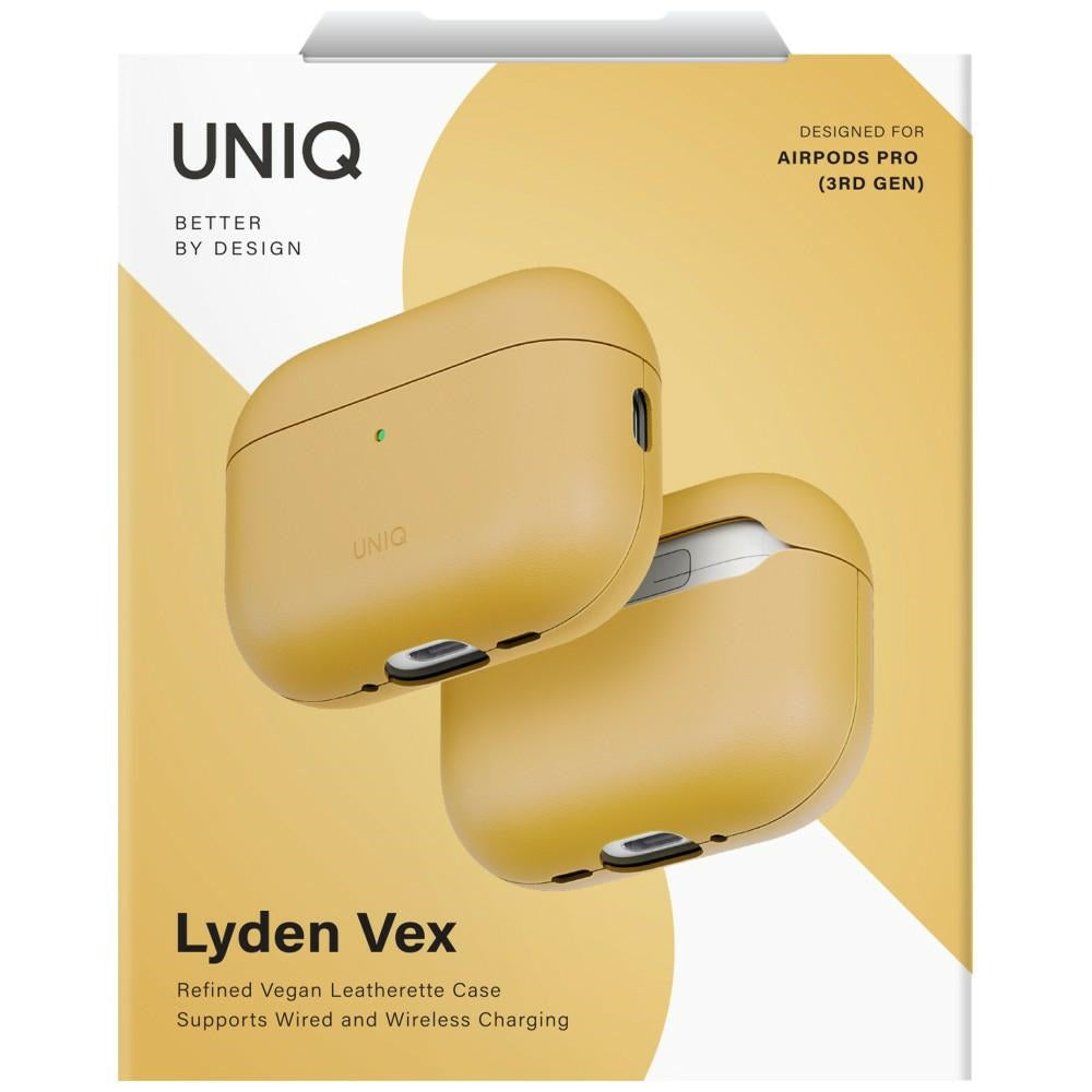 Uniq Lyden Vex dėklas AirPods Pro (3 gen.) – geltonas